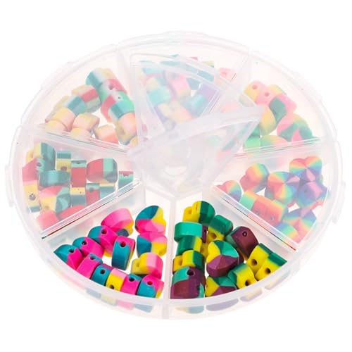 UTHCLO 1 Schachtel Farben Polymer Clay Herz Perlen DIY Schmuckherstellung Weiche Herzform Spacer Perlen für Armbänder Halsketten Basteln Kreative Schmuckgestaltung UTHCLO 1 Schachtel Farben Polymer Clay Herz Perlen DIY Schmuckherstellung Weiche Herzform Spacer Perlen für Armbänder Halsketten Basteln Kreative Schmuckgestaltung von UTHCLO