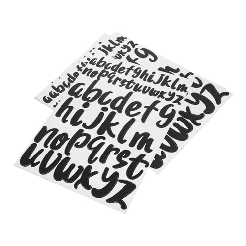 UTHCLO 10 Blatt Teiliges Selbstklebende Vinyl Buchstaben Aufkleber Wetterfeste Entfernbare Briefkasten und Bulletin Letter Sticker für Glatte Oberflächen Wie Vielseitig Verwendbar UTHCLO 10 Blatt Teiliges Selbstklebende Vinyl Buchstaben Aufkleber Wetterfeste Entfernbare Briefkasten und Bulletin Letter Sticker für Glatte Oberflächen Wie Vielseitig Verwendbar von UTHCLO
