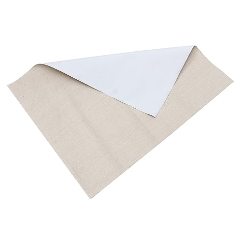 UTHCLO 10 Blatt Wasserdichtes Ölcanvas Künstler-leinwandleinen Malen Leere Leere Kunstleinwand Zarte Künstlerleinwand Künstlerleinen Aquarell- Reine Baumwolle von UTHCLO