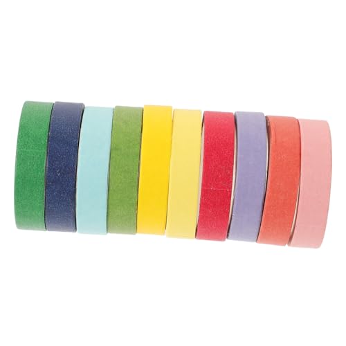 UTHCLO 10 Rollen Bunte Washi Klebebänder Dekorative Papierklebebänder Einfach Abreißbar Haftstark Vielseitig für DIY Scrapbooking Planer Geschenkverpackung Bastelprojekte UTHCLO 10 Rollen Bunte Washi Klebebänder Dekorative Papierklebebänder Einfach Abreißbar Haftstark Vielseitig für DIY Scrapbooking Planer Geschenkverpackung Bastelprojekte von UTHCLO