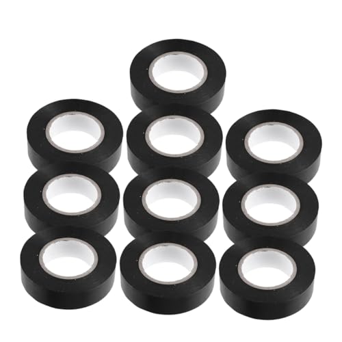 UTHCLO 10 Rollen Isolierband PVC Hochtemperaturbeständig Korrosionsschutz Multifunktionales Elektriker Klebeband für Elektrogeräte Kabel Auto Kabelbaum Innen Außenbereich UTHCLO 10 Rollen Isolierband PVC Hochtemperaturbeständig Korrosionsschutz Multifunktionales Elektriker Klebeband für Elektrogeräte Kabel Auto Kabelbaum Innen Außenbereich von UTHCLO