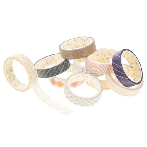 UTHCLO 10 Rollen Washi Tape Set Geometrische Muster DIY Klebebänder für Scrapbooking Planer Dekoration Handgemachte Bastelmaterialien Haftende Einfache Abreißbarkeit Vielseitige UTHCLO 10 Rollen Washi Tape Set Geometrische Muster DIY Klebebänder für Scrapbooking Planer Dekoration Handgemachte Bastelmaterialien Haftende Einfache Abreißbarkeit Vielseitige von UTHCLO