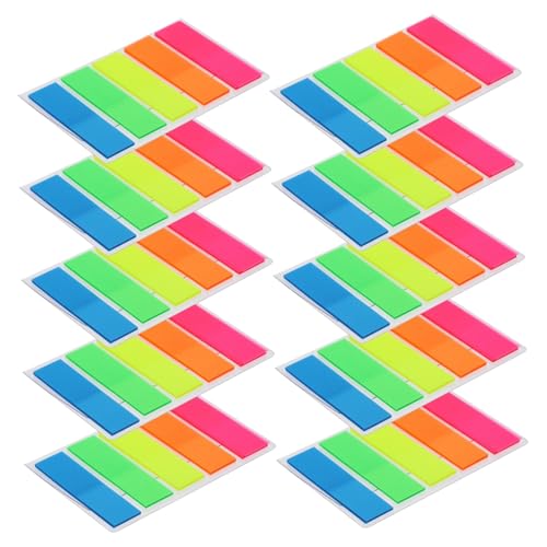 UTHCLO 10 Sätze Farbige Haftnotizen Index Tabs Selbstklebend Praktische Memo Sticker für Büro Schule Studium Vielseitige Markierungs und Organisationshilfe Handlich und Einfach UTHCLO 10 Sätze Farbige Haftnotizen Index Tabs Selbstklebend Praktische Memo Sticker für Büro Schule Studium Vielseitige Markierungs und Organisationshilfe Handlich und Einfach von UTHCLO