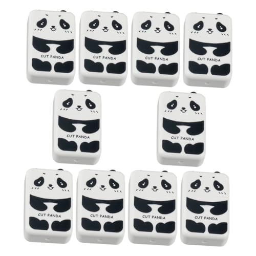 UTHCLO 10 Stück Handgefertigte Panda-radiergummis Weiche Glatte Radiergummis Zum Bleistiftzeichnen Für Kunst- Und Schulbedarf UTHCLO 10 Stück Handgefertigte Panda-radiergummis Weiche Glatte Radiergummis Zum Bleistiftzeichnen Für Kunst- Und Schulbedarf von UTHCLO
