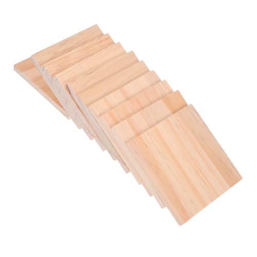 UTHCLO 10 Stück Handgefertigtes Holzmaterial Unfertige Quadratische Holzscheiben Unfertiges Holzhandwerk Holzquadrate Holzbretter Zum Basteln Holzrohlinge Zum Basteln Hölzern Beige UTHCLO 10 Stück Handgefertigtes Holzmaterial Unfertige Quadratische Holzscheiben Unfertiges Holzhandwerk Holzquadrate Holzbretter Zum Basteln Holzrohlinge Zum Basteln Hölzern Beige von UTHCLO