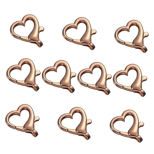 UTHCLO 10 Stück Herzförmige Metallverschlüsse für Diy Taschen und Koffer Leichtgewichtige Gold für Kreative Projekte und Bastelarbeiten UTHCLO 10 Stück Herzförmige Metallverschlüsse für Diy Taschen und Koffer Leichtgewichtige Gold für Kreative Projekte und Bastelarbeiten von UTHCLO