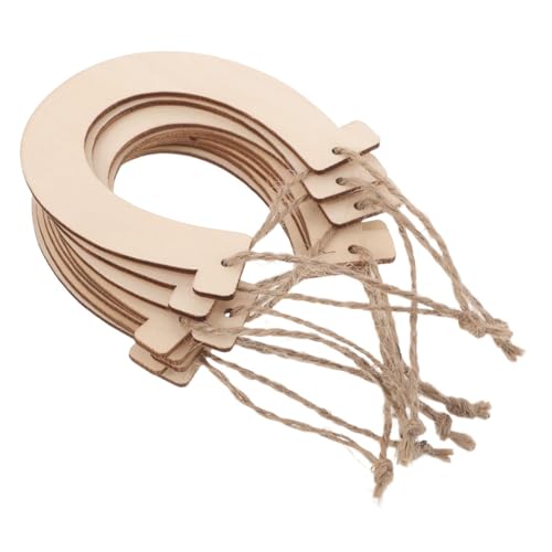 UTHCLO 10 Stück Hufeisenholz -Chip -Dekoration unvollendetes Holzhandwerk hängende Ornamente Holz unfertige Holzspäne Graffiti-Holzspäne Holzornamente unfertige Holzscheiben Hellbraun UTHCLO 10 Stück Hufeisenholz -Chip -Dekoration unvollendetes Holzhandwerk hängende Ornamente Holz unfertige Holzspäne Graffiti-Holzspäne Holzornamente unfertige Holzscheiben Hellbraun von UTHCLO