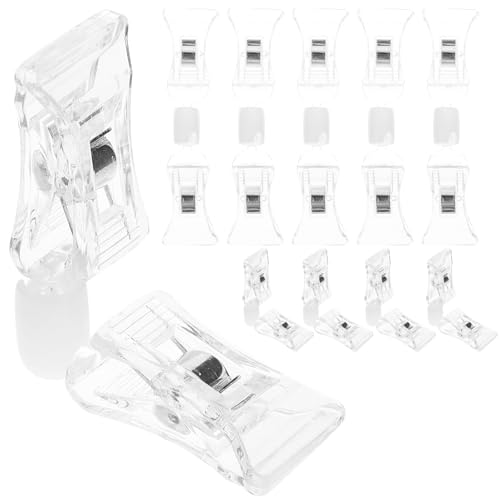 UTHCLO 10 Stück Kunststoff Clip Halter für Displays Verstellbare Clip Accessoires für Etiketten Preisschilder und Bürobedarf Geeignet für Runde und Eckige Objekte UTHCLO 10 Stück Kunststoff Clip Halter für Displays Verstellbare Clip Accessoires für Etiketten Preisschilder und Bürobedarf Geeignet für Runde und Eckige Objekte von UTHCLO