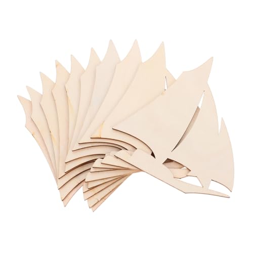 UTHCLO 10 Stück Leere Segelholzchips Holzausschnitte für Segelboote wanddekoration selber machen leere Holzornamente Segelboot-Holzausschnitte Wanddekoration aus Holz Pappelbrett UTHCLO 10 Stück Leere Segelholzchips Holzausschnitte für Segelboote wanddekoration selber machen leere Holzornamente Segelboot-Holzausschnitte Wanddekoration aus Holz Pappelbrett von UTHCLO
