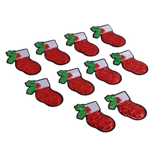 UTHCLO 10 Stück Pailletten -Weihnachts -Stoffaufkleber Weihnachts-Stoffpatch WHO Dekor schmücken Schienbein Aufnäher mit Paillettenapplikation Autos Bügelflicken Paillettenapplikationen UTHCLO 10 Stück Pailletten -Weihnachts -Stoffaufkleber Weihnachts-Stoffpatch WHO Dekor schmücken Schienbein Aufnäher mit Paillettenapplikation Autos Bügelflicken Paillettenapplikationen von UTHCLO