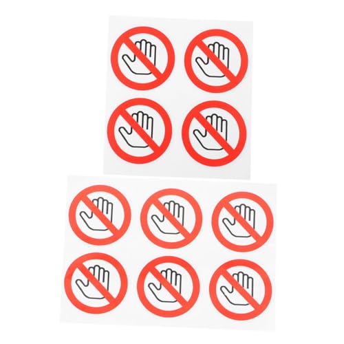 UTHCLO 10 Stück Runde Warnaufkleber Nicht Berühren Ømm Selbstklebend Langlebig Haftend Sicherheitskennzeichnung für Lager Maschinen Werkstatt Klare Warnhinweise Praktische Schutzsticker UTHCLO 10 Stück Runde Warnaufkleber Nicht Berühren Ømm Selbstklebend Langlebig Haftend Sicherheitskennzeichnung für Lager Maschinen Werkstatt Klare Warnhinweise Praktische Schutzsticker von UTHCLO