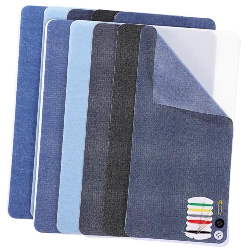 UTHCLO 10 Stück Teiliges Bügelaufnäher Jeans Reparaturflicken Vielseitig Einsetzbar Bunte Textilpatches Robust Haftend Einfaches Aufbügeln für Jacken Taschen Hüte UTHCLO 10 Stück Teiliges Bügelaufnäher Jeans Reparaturflicken Vielseitig Einsetzbar Bunte Textilpatches Robust Haftend Einfaches Aufbügeln für Jacken Taschen Hüte von UTHCLO