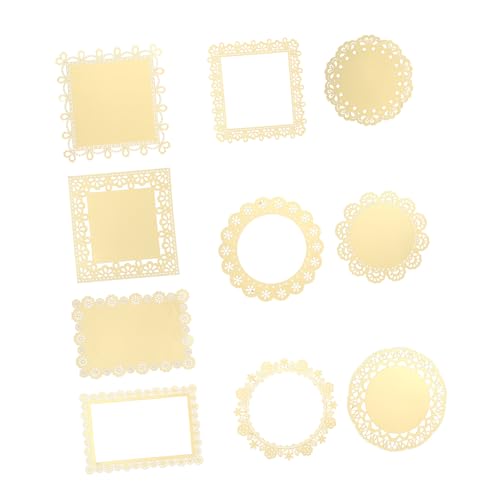 UTHCLO 10 Stück Teiliges Dekoratives DIY Spitzpapier mit Hohlstanzung und Goldprägung Feines Scrapbook Papier für Kreative Bastelarbeiten und Kartengestaltung Langlebig und Farbintensiv UTHCLO 10 Stück Teiliges Dekoratives DIY Spitzpapier mit Hohlstanzung und Goldprägung Feines Scrapbook Papier für Kreative Bastelarbeiten und Kartengestaltung Langlebig und Farbintensiv von UTHCLO