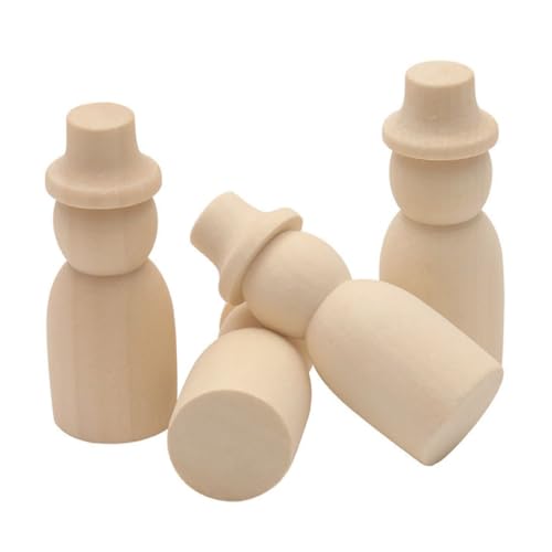 UTHCLO 10 Stück Teiliges Holzfiguren mit Hüten zum Bemalen DIY Bastelset für Glatte Oberfläche Pädagogisches Holzpuppendekor für Kreative Handarbeit und Spielspaß UTHCLO 10 Stück Teiliges Holzfiguren mit Hüten zum Bemalen DIY Bastelset für Glatte Oberfläche Pädagogisches Holzpuppendekor für Kreative Handarbeit und Spielspaß von UTHCLO