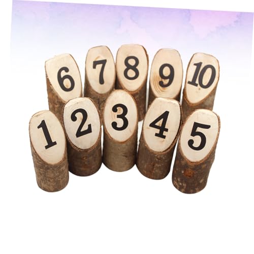 UTHCLO 10 Stück Teiliges Mini holzstümpfe mit Aufgedruckten Zahlen Rustikale Baumstamm deko Wiederverwendbar für Tischnummernanzeige bei Hochzeit Geburtstag Party Wohnzimmer Regal UTHCLO 10 Stück Teiliges Mini holzstümpfe mit Aufgedruckten Zahlen Rustikale Baumstamm deko Wiederverwendbar für Tischnummernanzeige bei Hochzeit Geburtstag Party Wohnzimmer Regal von UTHCLO