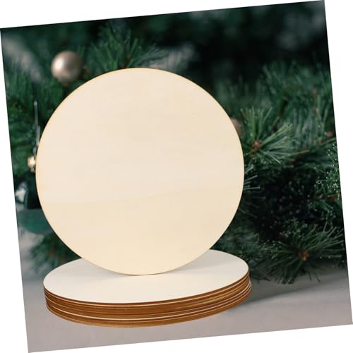 UTHCLO 10 Stück Teiliges Runde Holzscheiben mit Dicken Seilen Naturbelassene Holzkreise für DIY Bastelprojekte Malerei Gravur Party und Wanddekoration UTHCLO 10 Stück Teiliges Runde Holzscheiben mit Dicken Seilen Naturbelassene Holzkreise für DIY Bastelprojekte Malerei Gravur Party und Wanddekoration von UTHCLO