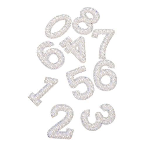 UTHCLO 10 Stück Teiliges Strass und Perlen Bügelzahlen Aufnäher Glitzernde DIY Stickerei Applikationen zum Aufbügeln Reparaturflicken für Kleidung Jeans Taschen Weicher UTHCLO 10 Stück Teiliges Strass und Perlen Bügelzahlen Aufnäher Glitzernde DIY Stickerei Applikationen zum Aufbügeln Reparaturflicken für Kleidung Jeans Taschen Weicher von UTHCLO