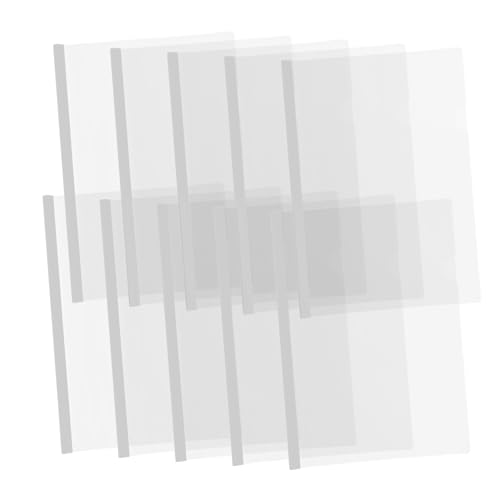 UTHCLO 10 Stück Teiliges Transparente Schnellhefter mit Schiebestab Dokumentenordner Stabile Präsentationsmappen zum Sicheren Ablegen von Berichten und Bewerbungsunterlagen Praktisches UTHCLO 10 Stück Teiliges Transparente Schnellhefter mit Schiebestab Dokumentenordner Stabile Präsentationsmappen zum Sicheren Ablegen von Berichten und Bewerbungsunterlagen Praktisches von UTHCLO