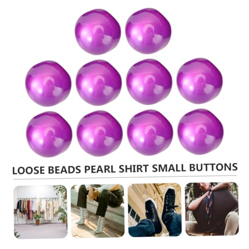 UTHCLO 10 Stück runde Perlschnalle druckknöpfe Hemdknopf Hemdverschluss selber machen DIY zubehör DIY Verschluss Dekorativer Knopf Loser Perlmuttknopf Loser Perlenverschluss Harz Violett UTHCLO 10 Stück runde Perlschnalle druckknöpfe Hemdknopf Hemdverschluss selber machen DIY zubehör DIY Verschluss Dekorativer Knopf Loser Perlmuttknopf Loser Perlenverschluss Harz Violett von UTHCLO