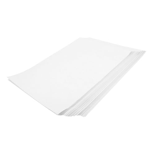 UTHCLO 100 Blatt Selbstklebende Bedruckbare Etiketten Din Mattiertes Label Papier für Tintenstrahl Kopierer Vielseitig Beschriftbar und Kratzfest für Aufkleber Versandetiketten von UTHCLO