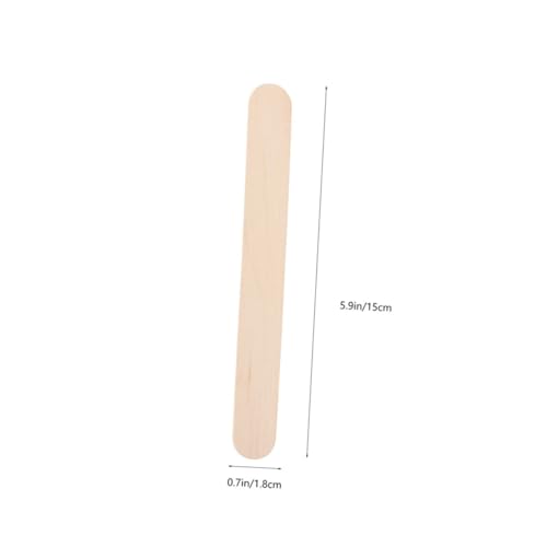 UTHCLO 100 Stück Bunte Holzstäbe Eisstiele Stabile DIY Craft Sticks für Basteln und Eis Zubehör Natürliche Sichere Holzmaterialien für Sommerpartys und Dessertshops UTHCLO 100 Stück Bunte Holzstäbe Eisstiele Stabile DIY Craft Sticks für Basteln und Eis Zubehör Natürliche Sichere Holzmaterialien für Sommerpartys und Dessertshops von UTHCLO