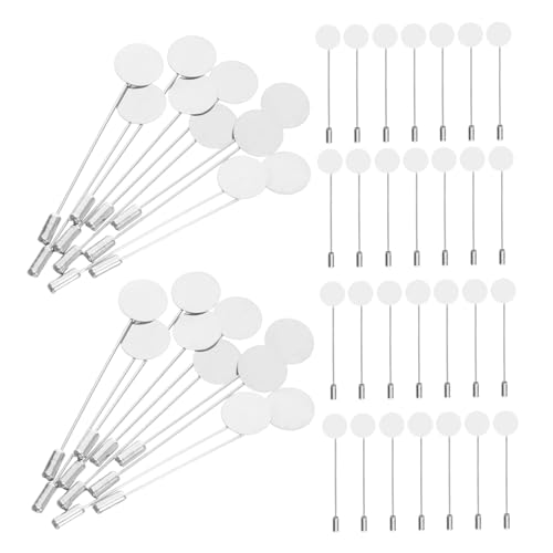 UTHCLO 100 Stück Edelstahl Brosche Schmuck Sicherheitsnadel Brosche Charms Anstecknadel Für Kleidung Schal Anstecknadel Befestigungsnadeln Zum Basteln Broschennadel Stab UTHCLO 100 Stück Edelstahl Brosche Schmuck Sicherheitsnadel Brosche Charms Anstecknadel Für Kleidung Schal Anstecknadel Befestigungsnadeln Zum Basteln Broschennadel Stab von UTHCLO