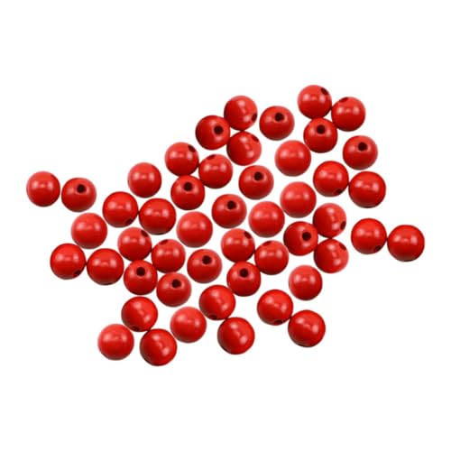 UTHCLO 100 Stück Festes Holzarmband -Perlen Dekoration Girlande DIY Perlen für Schmuckperlen Basteln Sie DIY-Perlen lose Charme aus Holzperlen Perlen zum Basteln Bastelperlen aus Holz rot UTHCLO 100 Stück Festes Holzarmband -Perlen Dekoration Girlande DIY Perlen für Schmuckperlen Basteln Sie DIY-Perlen lose Charme aus Holzperlen Perlen zum Basteln Bastelperlen aus Holz rot von UTHCLO