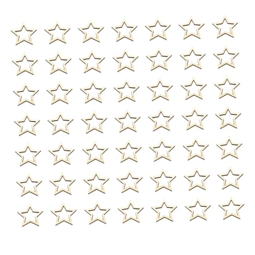 UTHCLO 100 Stück Holzanhänger Fünfzackiger Stern Holzscheiben Ornament Hohl Holzchip Kreative Party Deko zum Aufhängen für Zuhause und Feierlichkeiten UTHCLO 100 Stück Holzanhänger Fünfzackiger Stern Holzscheiben Ornament Hohl Holzchip Kreative Party Deko zum Aufhängen für Zuhause und Feierlichkeiten von UTHCLO