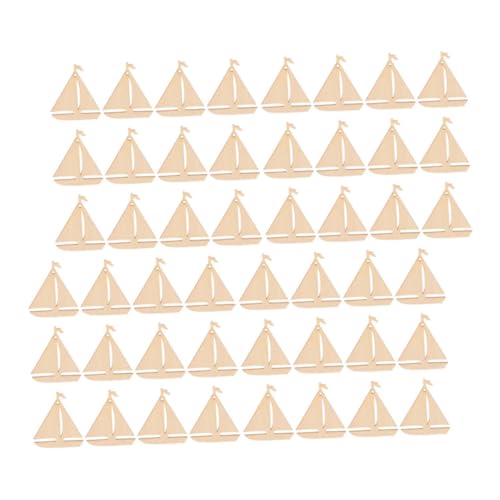 UTHCLO 100 Stück Holzhandwerk Holzornament Segelboot-Ausschnitte Segelboot Dekoration Sommerparty Dekoration Holzanhänger als Dekoration für Segelboote DIY Bastelausschnitte Beige UTHCLO 100 Stück Holzhandwerk Holzornament Segelboot-Ausschnitte Segelboot Dekoration Sommerparty Dekoration Holzanhänger als Dekoration für Segelboote DIY Bastelausschnitte Beige von UTHCLO