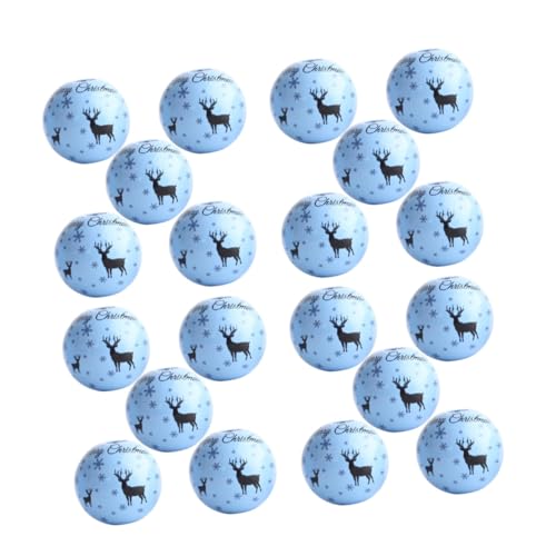 UTHCLO 100 Stück Holzperlen Bunte Spacer Beads für Weihnachtsdeko DIY Schmuckherstellung Langlebige Holzperlen für Girlanden Armbänder Handwerk von UTHCLO