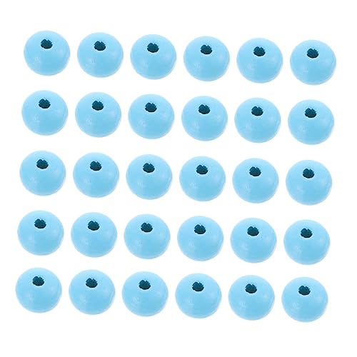 UTHCLO 100 Stück Holzperlen lose kleine Perlen bunte Abstandsperlen geformte Perlen farbige Perlen Pastellperlen UV DIY-Perlen Bastelperlen aus Holz Schüttgüter Schmuck Perlen machen Blau UTHCLO 100 Stück Holzperlen lose kleine Perlen bunte Abstandsperlen geformte Perlen farbige Perlen Pastellperlen UV DIY-Perlen Bastelperlen aus Holz Schüttgüter Schmuck Perlen machen Blau von UTHCLO