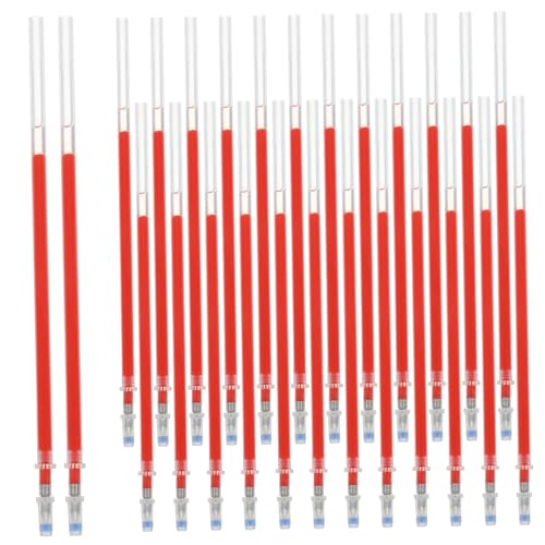 UTHCLO 100 Stück Kugelschreiber Ersatzminen Rot Glatte Gel tinten Nachfüllungen Langlebige Büro Schulmarker Praktische Tragbare Stiftminen für Flüssiges Schreiben UTHCLO 100 Stück Kugelschreiber Ersatzminen Rot Glatte Gel tinten Nachfüllungen Langlebige Büro Schulmarker Praktische Tragbare Stiftminen für Flüssiges Schreiben von UTHCLO