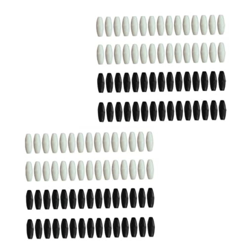 UTHCLO 100 Stück Kunststoff Sicherheitsverschluss Breakaway Barrel Connector für DIY Schmuck Armband Kordel Verschlussclips in Zweifarbig UTHCLO 100 Stück Kunststoff Sicherheitsverschluss Breakaway Barrel Connector für DIY Schmuck Armband Kordel Verschlussclips in Zweifarbig von UTHCLO