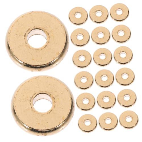 UTHCLO 100 Stück Kupfer Abstandshalter Perlen für Schmuckherstellung DIY Armbänder Halsketten Ohrringe Bastelperlen Kleine Runde Spacer Beads UTHCLO 100 Stück Kupfer Abstandshalter Perlen für Schmuckherstellung DIY Armbänder Halsketten Ohrringe Bastelperlen Kleine Runde Spacer Beads von UTHCLO