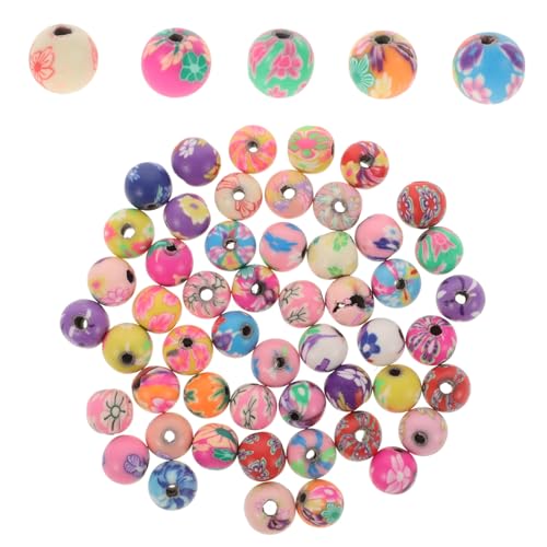 UTHCLO 100 Stück Polymer Clay Loose Beads Bunte DIY Perlen zum Auffädeln für Armbänder Halsketten Schmuckherstellung Vielseitige Bastelmaterialien für Individuelle Zufällige Farbe UTHCLO 100 Stück Polymer Clay Loose Beads Bunte DIY Perlen zum Auffädeln für Armbänder Halsketten Schmuckherstellung Vielseitige Bastelmaterialien für Individuelle Zufällige Farbe von UTHCLO
