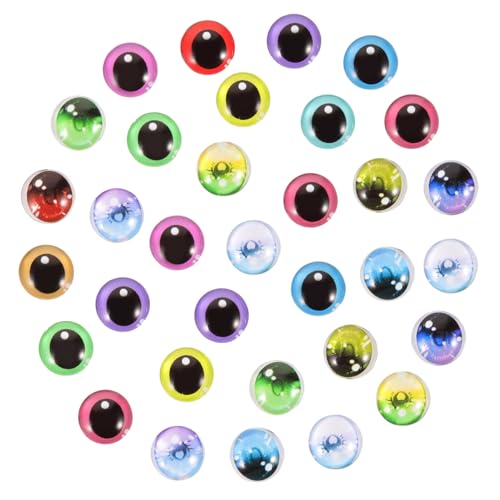 UTHCLO 100 Stück Teiliges DIY Puppenaugen Glasaugen für Basteln und Handarbeiten Robuste Vielseitige Dekorationsaugen für Puppen Tonfiguren und Kunsthandwerk UTHCLO 100 Stück Teiliges DIY Puppenaugen Glasaugen für Basteln und Handarbeiten Robuste Vielseitige Dekorationsaugen für Puppen Tonfiguren und Kunsthandwerk von UTHCLO