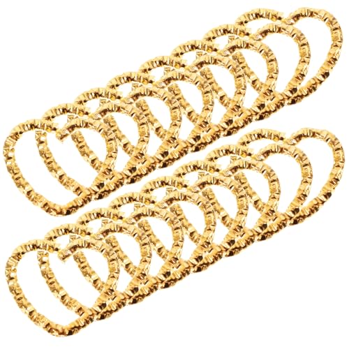 UTHCLO 100 Stück Teiliges Herzlink anhängerset aus Goldfarbenem DIY Schlüsselring verbindungsringe für Schmuckherstellung Basteln von Anhängern Armbändern und Taschenanhängern UTHCLO 100 Stück Teiliges Herzlink anhängerset aus Goldfarbenem DIY Schlüsselring verbindungsringe für Schmuckherstellung Basteln von Anhängern Armbändern und Taschenanhängern von UTHCLO