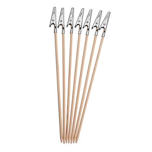 UTHCLO 100 Stück Teiliges Modellbau Set mit Bambusspießen und Starken Stahlkopf Krokodilklemmen für DIY zum Sprühen und Halten von Modellen Praktische Alligator Clips für Präzises UTHCLO 100 Stück Teiliges Modellbau Set mit Bambusspießen und Starken Stahlkopf Krokodilklemmen für DIY zum Sprühen und Halten von Modellen Praktische Alligator Clips für Präzises von UTHCLO