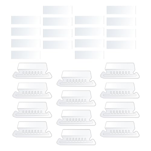 UTHCLO 100 Stück Teiliges Transparente Hängeordner registerkarten und Einleger aus PVC Bedruckbar Selbstklebend Praktische Dateiordner beschriftungen für Büro und Zuhause zur UTHCLO 100 Stück Teiliges Transparente Hängeordner registerkarten und Einleger aus PVC Bedruckbar Selbstklebend Praktische Dateiordner beschriftungen für Büro und Zuhause zur von UTHCLO