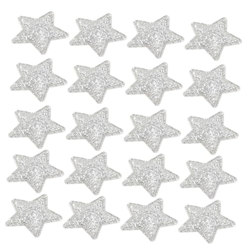 UTHCLO 100 Stück Teiliges Weihnachtsstoffsterne Aufnäher Silberfarbene Applikationen zum Aufbügeln Weiche DIY Dekorationspailletten für Kleidung Heimtextilien und Weihnachtskostüme UTHCLO 100 Stück Teiliges Weihnachtsstoffsterne Aufnäher Silberfarbene Applikationen zum Aufbügeln Weiche DIY Dekorationspailletten für Kleidung Heimtextilien und Weihnachtskostüme von UTHCLO
