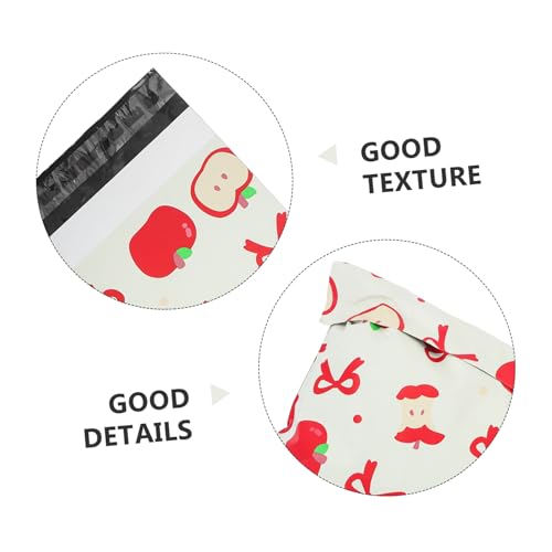 UTHCLO 100 Stück Versandtaschen Selbstklebend Apfelmotiv Versandbeutel für Kleidung Geschenkverpackung Festliche Weihnachtsüberraschungen UTHCLO 100 Stück Versandtaschen Selbstklebend Apfelmotiv Versandbeutel für Kleidung Geschenkverpackung Festliche Weihnachtsüberraschungen von UTHCLO