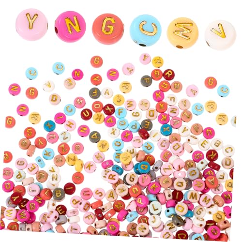 UTHCLO 1000 Stück Acryl Buchstabenperlen Englische Alphabet Perlen für DIY Schmuckherstellung Vielseitige Armbandperlen für Halsketten Anhänger Bastelbedarf Lose Spacer Perlen UTHCLO 1000 Stück Acryl Buchstabenperlen Englische Alphabet Perlen für DIY Schmuckherstellung Vielseitige Armbandperlen für Halsketten Anhänger Bastelbedarf Lose Spacer Perlen von UTHCLO