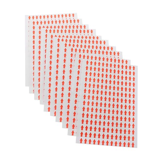 UTHCLO 1000 Stück Teiliges Aufkleber Selbstklebend Richtungshinweis Etiketten Dauerhaft Haftend Rückstandsfrei Entfernbar Geeignet für Glatte Oberflächen Wie Holz für Sicherheits und UTHCLO 1000 Stück Teiliges Aufkleber Selbstklebend Richtungshinweis Etiketten Dauerhaft Haftend Rückstandsfrei Entfernbar Geeignet für Glatte Oberflächen Wie Holz für Sicherheits und von UTHCLO
