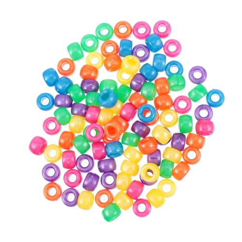 UTHCLO 1000Stücke Acryl Spacer Perlen Große Perlen für DIY Schmuckherstellung für Armbänder und Halsketten Farbenfrohe Zubehörperlen Bastelmaterialien UTHCLO 1000Stücke Acryl Spacer Perlen Große Perlen für DIY Schmuckherstellung für Armbänder und Halsketten Farbenfrohe Zubehörperlen Bastelmaterialien von UTHCLO