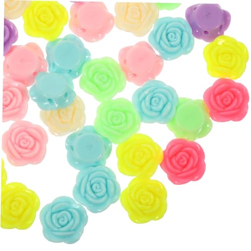 UTHCLO 100Stücke DIY Rosenperlen Harz Schmuckperlen für Armbänder Halsketten und Ohrringe Hautfreundlich und Langlebig für und Bastelprojekte UTHCLO 100Stücke DIY Rosenperlen Harz Schmuckperlen für Armbänder Halsketten und Ohrringe Hautfreundlich und Langlebig für und Bastelprojekte von UTHCLO
