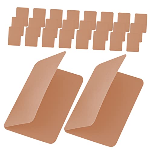 UTHCLO 100Stücke Kraftpapier Grußkarten Leere DIY Karten für Dankesbotschaften Klappkarten im Minimalistischen Design für Verschiedene Anlässe Persönliche Nachrichten von UTHCLO
