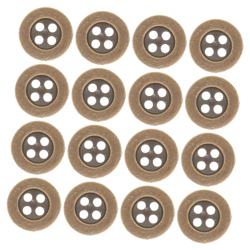UTHCLO 100Stücke Vintage Knöpfe für Kleidung Augen Design Glänzend Annähen für Mäntel Anzüge Hüte und DIY Projekte von UTHCLO