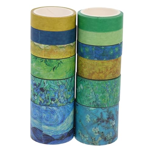 UTHCLO 12 Rollen Bunte Washi Tapes Dekoratives Klebeband für DIY Scrapbook Hand Account Tapes Leicht Abreißbar Wiederverwendbar für Notizbücher Planer und Kreative Bastelprojekte UTHCLO 12 Rollen Bunte Washi Tapes Dekoratives Klebeband für DIY Scrapbook Hand Account Tapes Leicht Abreißbar Wiederverwendbar für Notizbücher Planer und Kreative Bastelprojekte von UTHCLO