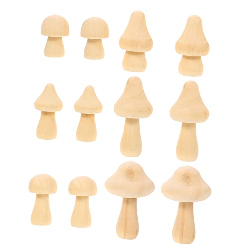 UTHCLO 12 Stück Kleiner Holzpilz -sachen Mini Pilze Leere Pilzverzierungen Pilz Zeug Kindergarten Wachsend Unfertiger Pilz Pilz-kit Immer Noch Pilz Leeres Handwerk UTHCLO 12 Stück Kleiner Holzpilz -sachen Mini Pilze Leere Pilzverzierungen Pilz Zeug Kindergarten Wachsend Unfertiger Pilz Pilz-kit Immer Noch Pilz Leeres Handwerk von UTHCLO