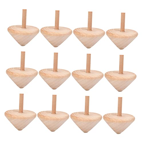 UTHCLO 12 Stück Teiliges Holzgyroskop für DIY Malen und Basteln Rotationsspielzeug für Kognitive Entwicklung und Motorische Fähigkeiten UTHCLO 12 Stück Teiliges Holzgyroskop für DIY Malen und Basteln Rotationsspielzeug für Kognitive Entwicklung und Motorische Fähigkeiten von UTHCLO
